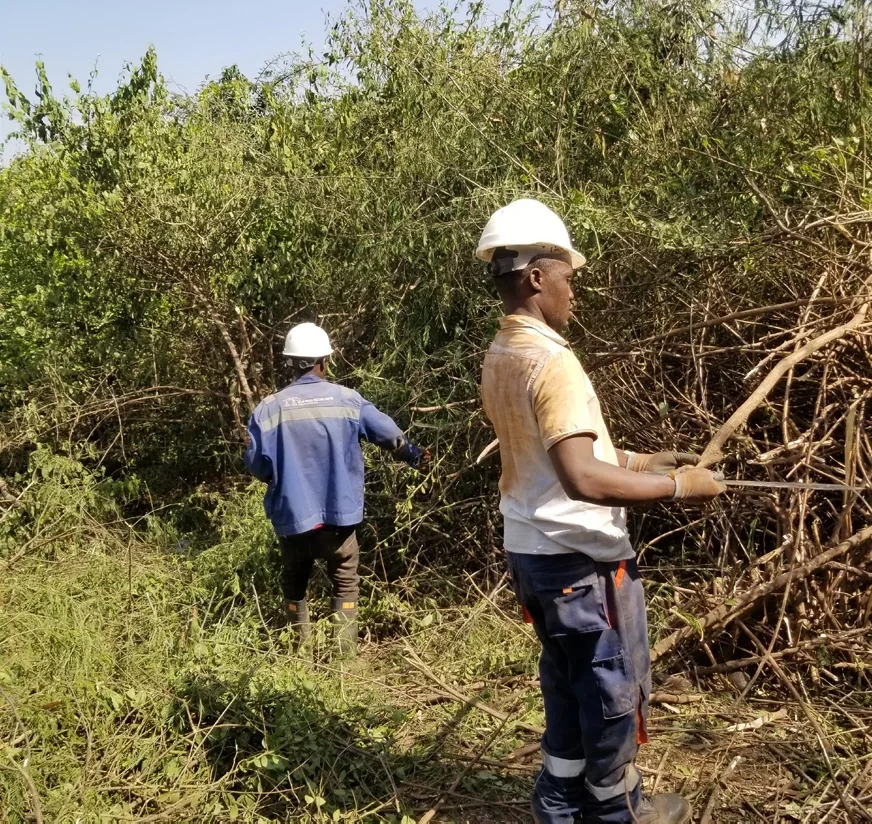 KELM line construction project