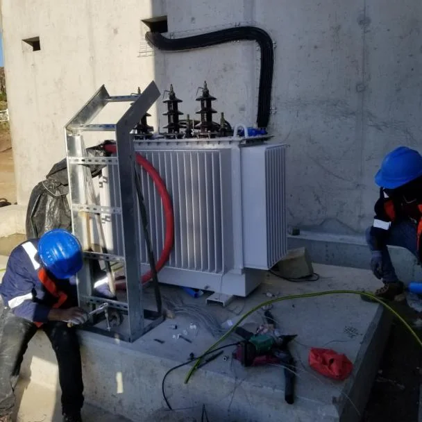 Transformer substation installation at Butimba